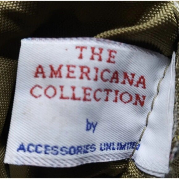 Floral Tapestry Canvas Tote Bag Medium Handbag Multicolor Americana Collection - Picture 5 of 7